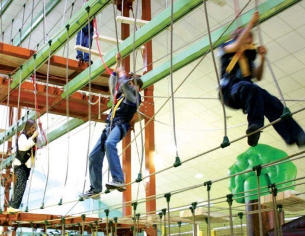 Hochseilgarten SkyTrail im rabatzz!